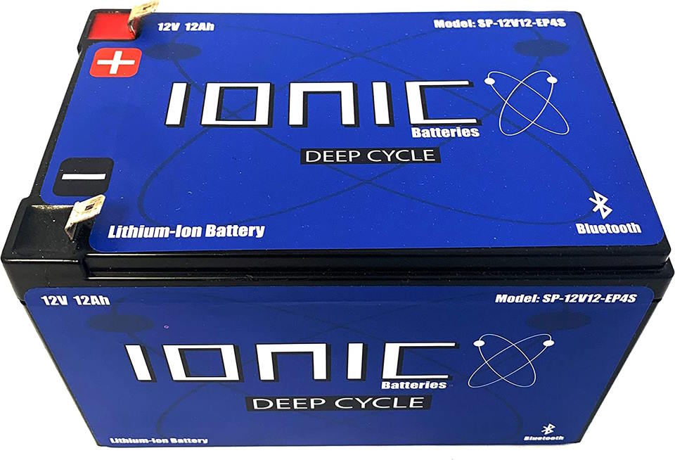 Ionic Lithium-Ion Battery 12V12Ah