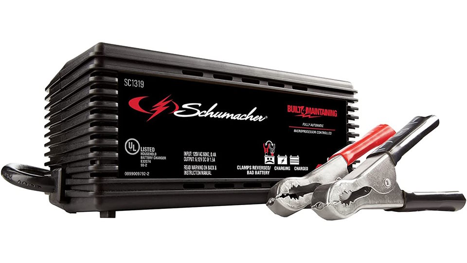 thumbnail Schumacher SC1319 fully automatic battery charger and maintainer