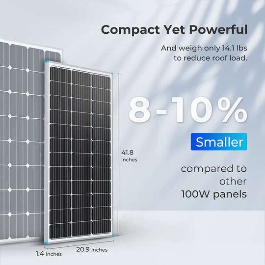 Renogy Solar Panels 100W