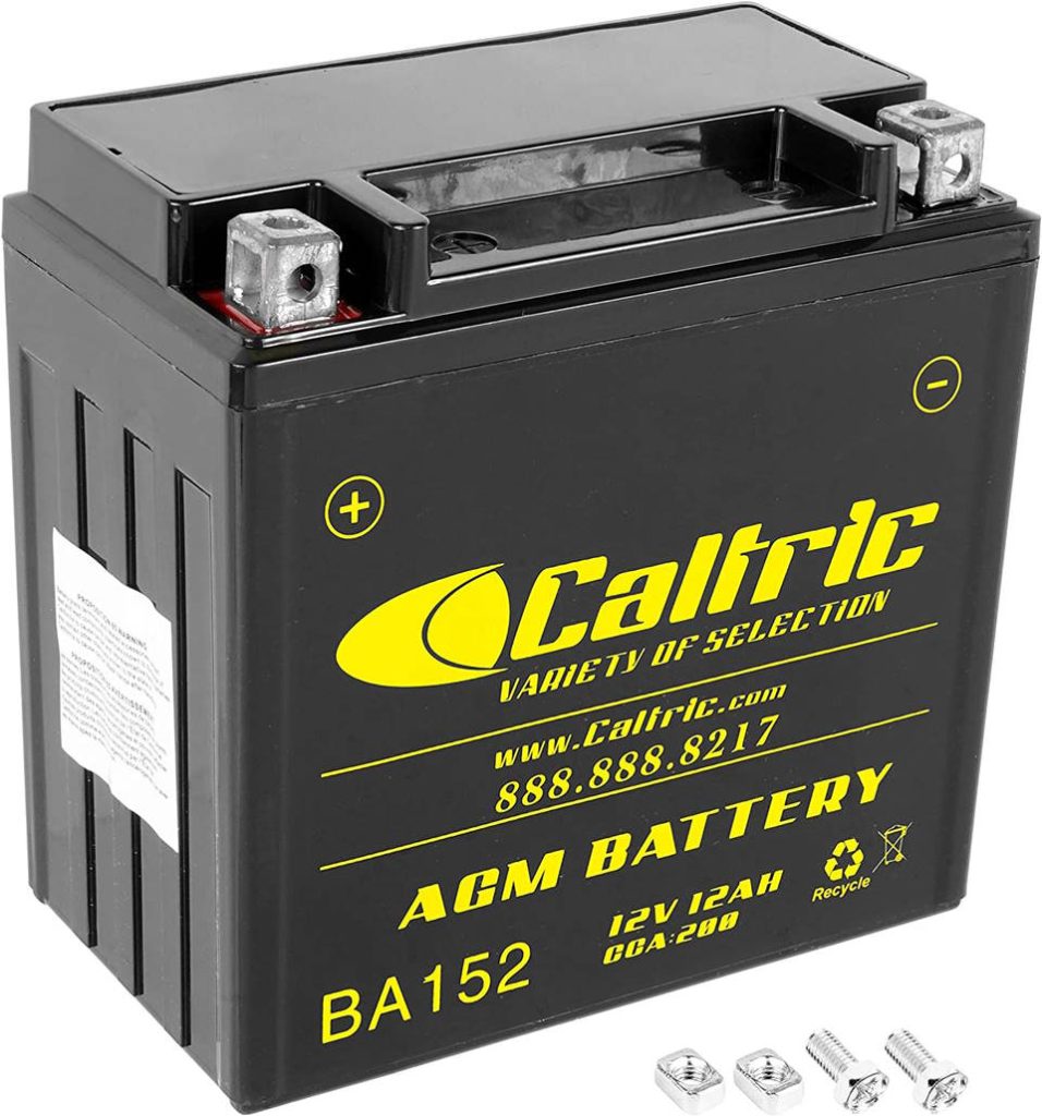 Caltric AGM BA152 12V 12Ah Battery
