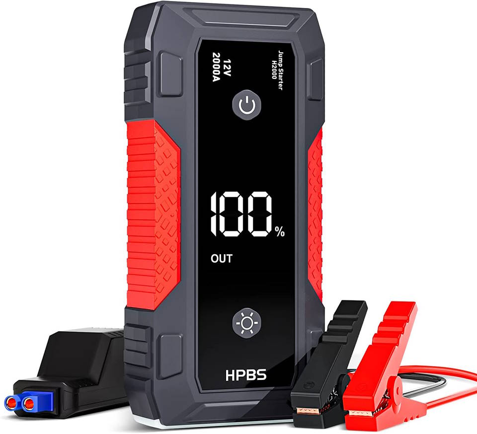 HPBS Jump Starter 2000A Portable Battery