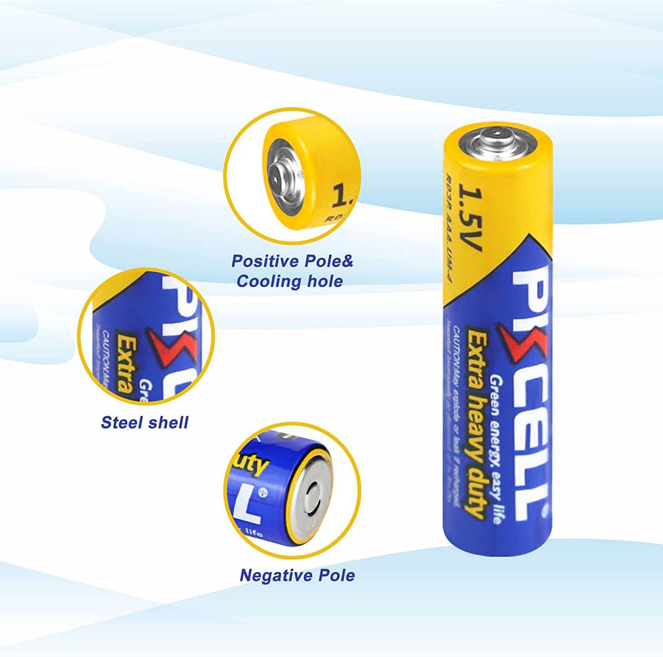 PKCELL AAA 1.5V Single Use Battery