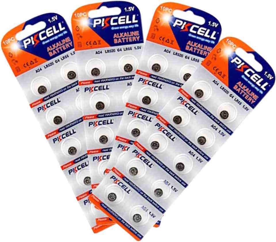 PKCELL AG4 Button Cell Watch 1.5v Battery Review