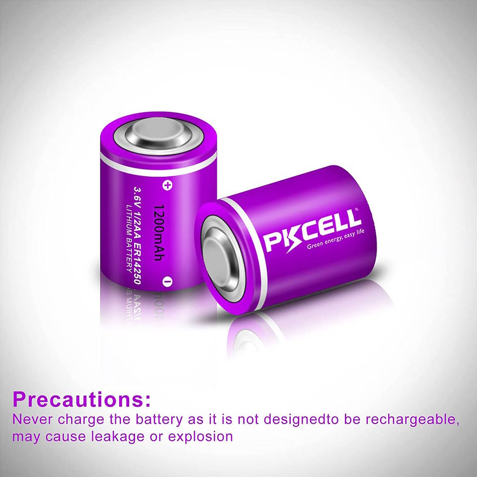 PKCELL ER14250 Non-Rechargeable Lithium Battery Review