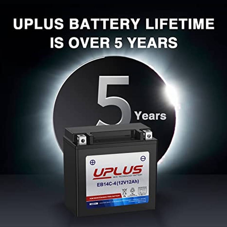 UPLUS EB14C-4 Motorcycle Battery Review