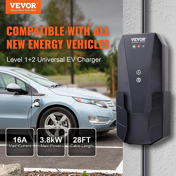 VEVOR Level 1+2 Portable EV Charger Review