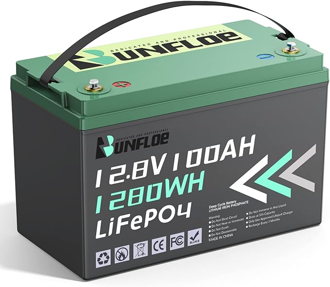 Bunfloe 12V 100Ah Lithium Battery Review