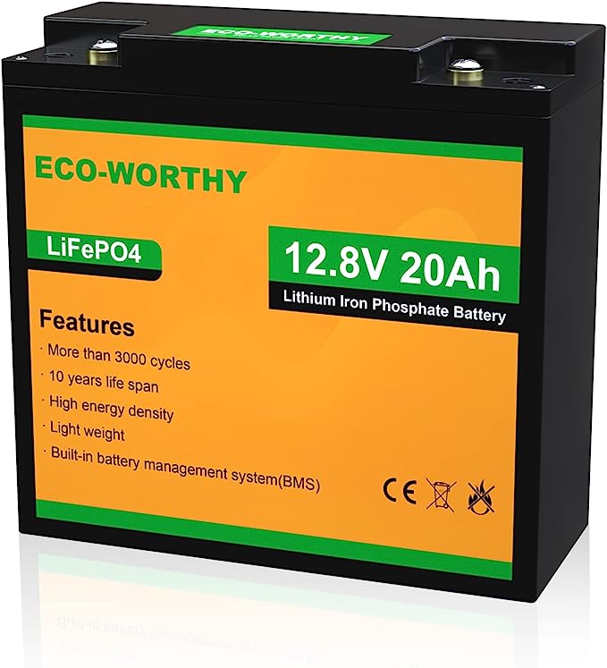 ECO-WORTHY 12V 20Ah Lithium Battery Review