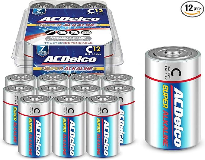 ACDelco 12-Count C Batteries Review