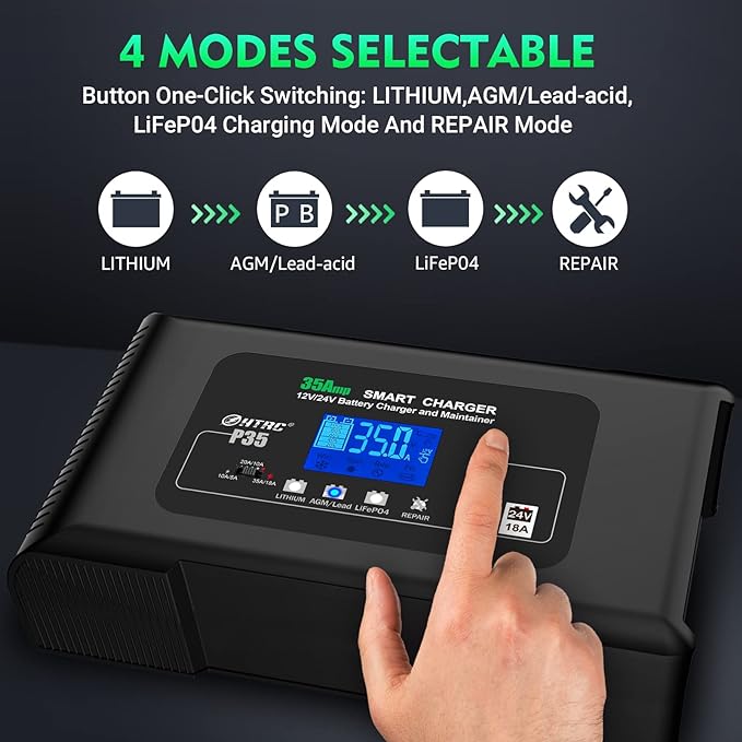 HTRC 35-Amp Smart Charger Review