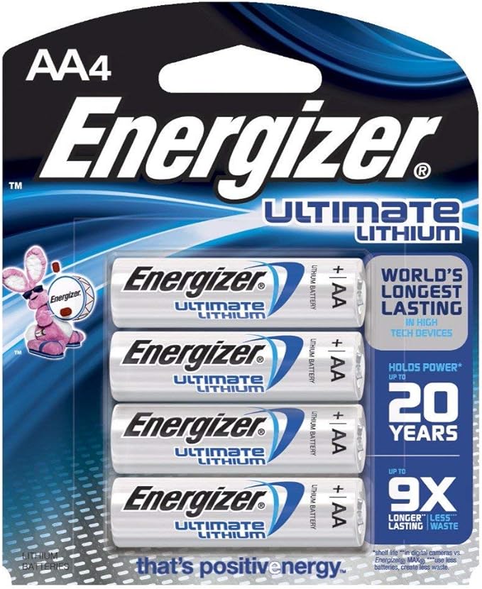 Energizer Ultimate e2 AA Lithium Battery Review