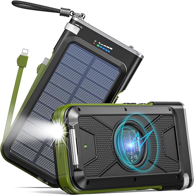 Fokimdo Solar Charger Power Bank Review