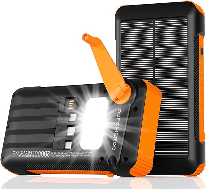 OOPOWEROO Solar Power Bank Review