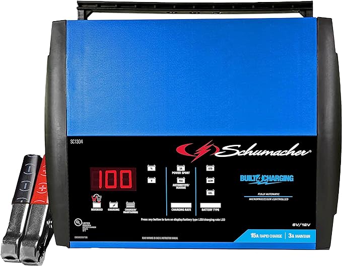 Schumacher SC1304 Fully Automatic Battery Charger Maintainer Review
