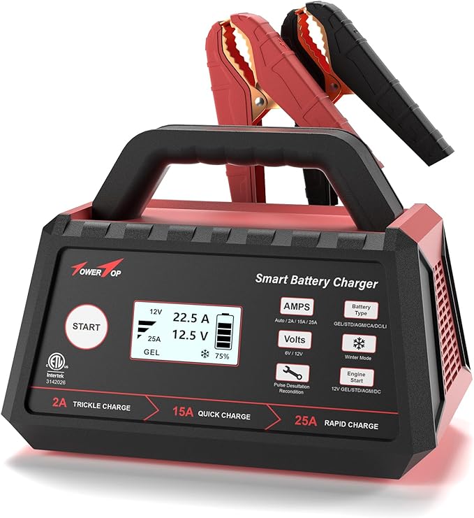 TowerTop 2/15/25 Amp Car Battery Charger Review