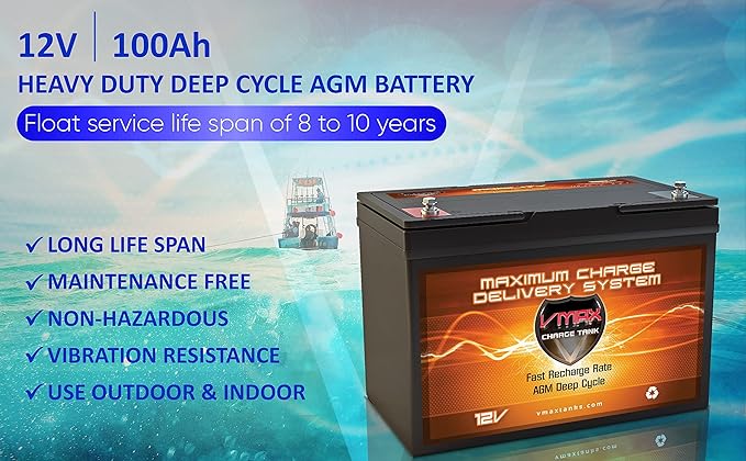 VMAX MR127 12 Volt 100Ah AGM Battery Review