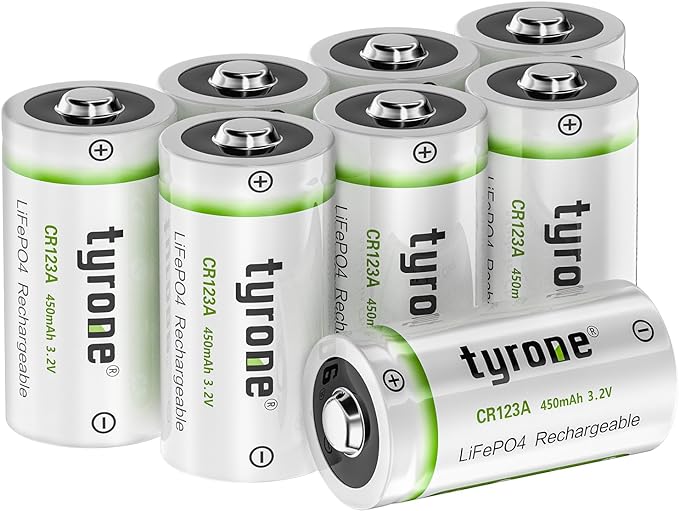 tyrone CR123A 3.2V Rechargeable Lithium Battery Review