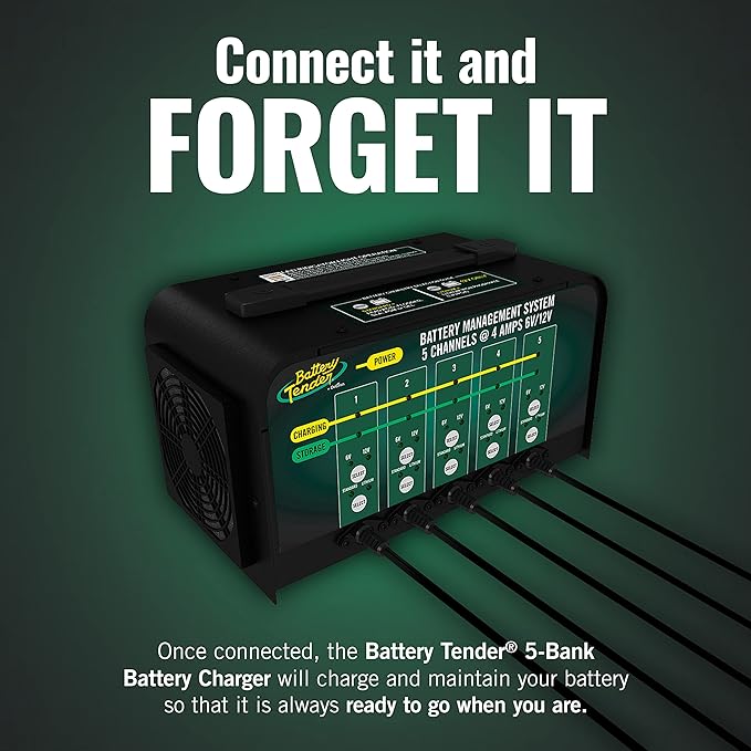 Battery Tender 5 Bank Battery Charger Review